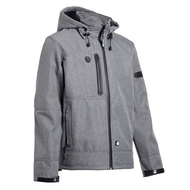 VESTE SOFTSHELL FLORES GRIS CHINE T.M