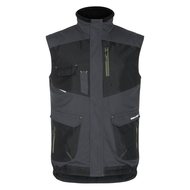 GILET SANS MANCHE ALI GRIS/NOIR T.M